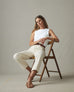 Women's Classic Cotton Muscle Tank - White